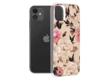 Techsuit - Marble Series - iPhone 11 - Mary Berry Nude