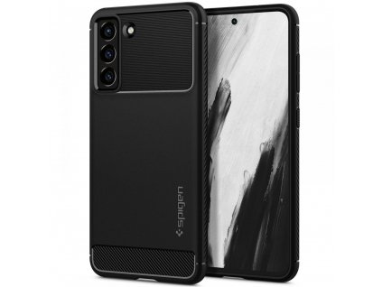 Spigen Rugged Armor kryt na - Samsung Galaxy S21 FE - čierna