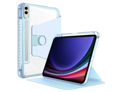 Techsuit – Crystal Vision ochranné puzdro pre tablet Samsung Galaxy Tab S9 Plus / S9 FE Plus / S10 Plus – modré