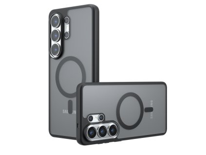 Techsuit – PureFrost MagSafe ochranné puzdro pre Samsung Galaxy S26 Ultra – matne čierne