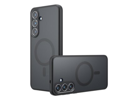 Techsuit – PureFrost MagSafe ochranné puzdro pre Samsung Galaxy S26 Plus – matne čierne