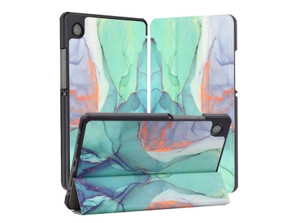 Techsuit – FoldPro skladacie ochranné puzdro pre Samsung Galaxy Tab A11 / A9 – zelené