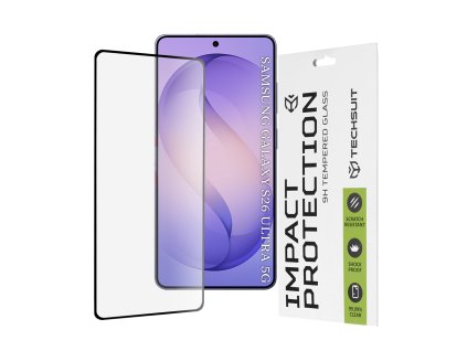 Techsuit - 111D Full Cover / Full Glue Glass - Samsung Galaxy S26 Ultra - Black