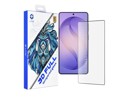 Lito – 3D Full Cover ochranné sklo pre Samsung Galaxy S26 Ultra – čierne