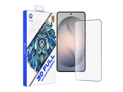 Lito - 3D Full Cover - Samsung Galaxy S26 Plus - Black