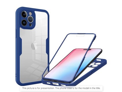 Techsuit - ColorVerse 360 Series + Screen Protector - Samsung Galaxy S26 - Blue