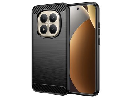 Techsuit - Carbon Silicone - Xiaomi Redmi Note 15 Pro+ 5G / Poco M8 Pro 5G - Black