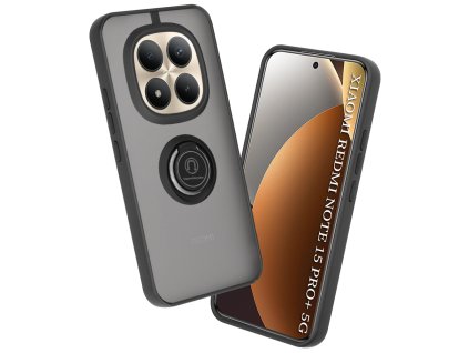 Techsuit – Glinth ochranné puzdro pre Xiaomi Redmi Note 15 Pro+ 5G / Poco M8 Pro 5G – čierne