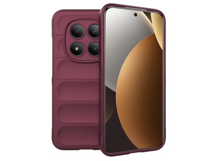 Techsuit – Magic Shield ochranné puzdro pre Xiaomi Redmi Note 15 Pro+ 5G / Poco M8 Pro 5G – vínové