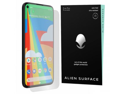 Alien Surface ochranná fólia - Case Friendly - Google Pixel 5 - Transparent