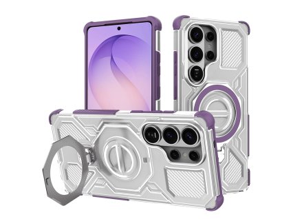 Techsuit - Carbon Shield PRO - Samsung Galaxy S26 Ultra - Purple Transparent