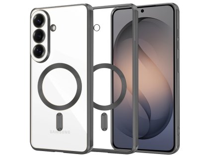 Techsuit - Luxury Crystal MagSafe - Samsung Galaxy S26 - Black