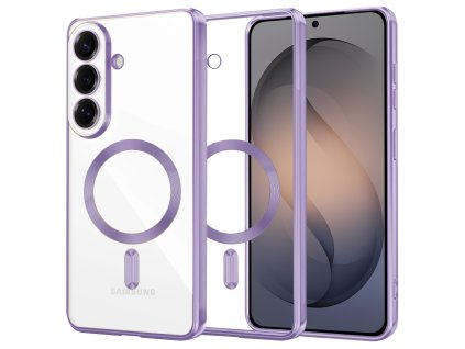 Techsuit - Luxury Crystal MagSafe - Samsung Galaxy S26 - Light Purple