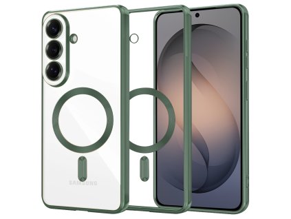 Techsuit - Luxury Crystal MagSafe - Samsung Galaxy S26 - Deep Green