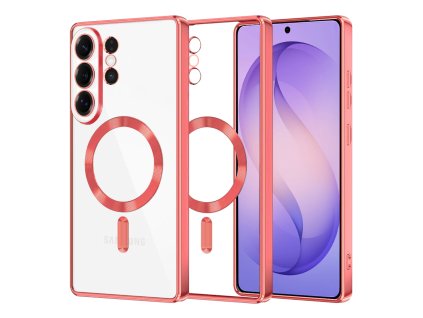 Techsuit - Luxury Crystal MagSafe - Samsung Galaxy S26 Ultra - Red