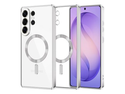 Techsuit - Luxury Crystal MagSafe - Samsung Galaxy S26 Ultra - Silver