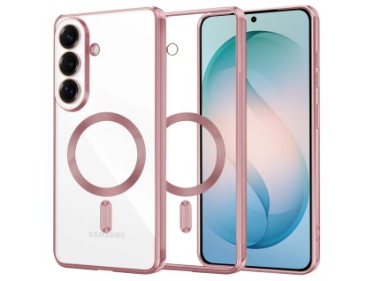 Techsuit - Luxury Crystal MagSafe - Samsung Galaxy S26 Plus - Pink