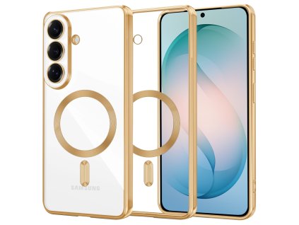 Techsuit - Luxury Crystal MagSafe - Samsung Galaxy S26 Plus - Gold