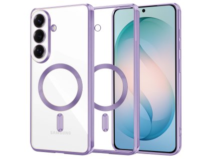 Techsuit - Luxury Crystal MagSafe - Samsung Galaxy S26 Plus - Light Purple