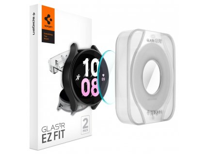 Spigen Glas.tR EZ-FIT (2 balenia) ochranné sklo na - Samsung Galaxy Watch 5 pre (45mm) - Priehľadné