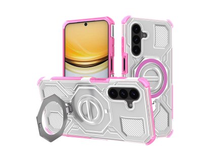 Techsuit - Carbon Shield PRO - Samsung Galaxy A37 5G - Pink Transparent