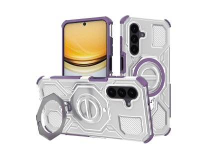 Techsuit - Carbon Shield PRO - Samsung Galaxy A37 5G - Purple Transparent