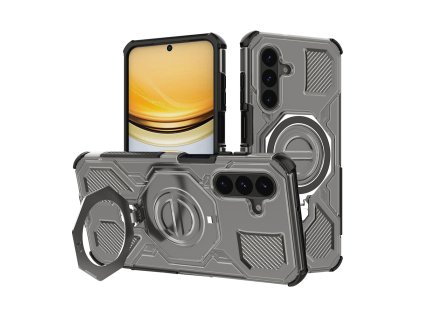 Techsuit - Carbon Shield PRO - Samsung Galaxy A57 5G - Smoke Black