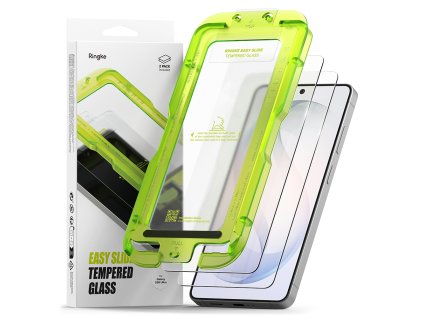 Ringke - Easy Slide Tempered Glass (2 pack) - Samsung Galaxy S26 Ultra - Clear