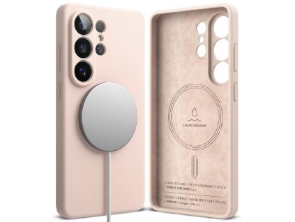 Ringke - Silicone MagSafe - Samsung Galaxy S26 Ultra - Pink Sand
