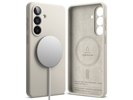 Ringke - Silicone MagSafe - Samsung Galaxy S26 Plus - Stone