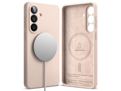 Ringke - Silicone MagSafe - Samsung Galaxy S26 Plus - Pink Sand
