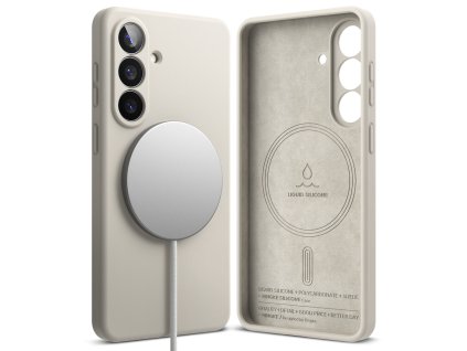 Ringke - Silicone MagSafe - Samsung Galaxy S26 - Stone