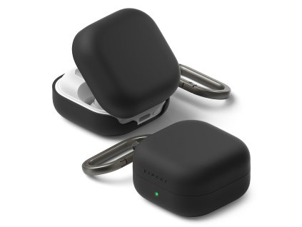 Ringke - Silicone - Samsung Galaxy Buds 4 Pro - Black