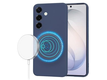 Techsuit - SoftFlex MagSafe - Samsung Galaxy S26 Plus - Navy Blue