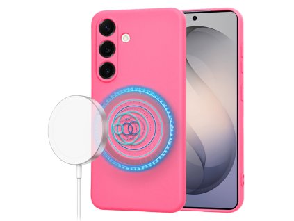 Techsuit - SoftFlex MagSafe - Samsung Galaxy S26 - Hot Pink