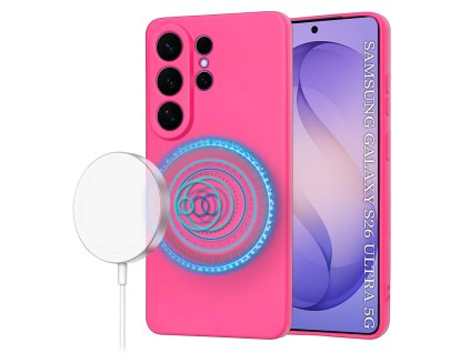 Techsuit - SoftFlex MagSafe - Samsung Galaxy S26 Ultra - Hot Pink