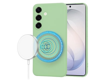 Techsuit - SoftFlex MagSafe - Samsung Galaxy S26 Plus - Mint Green