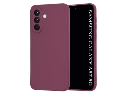 Techsuit - SoftFlex - Samsung Galaxy A57 5G - Plum Red