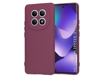 Techsuit - SoftFlex - Xiaomi Redmi Note 15 5G / Note 15 4G / Poco M8 5G - Plum Red