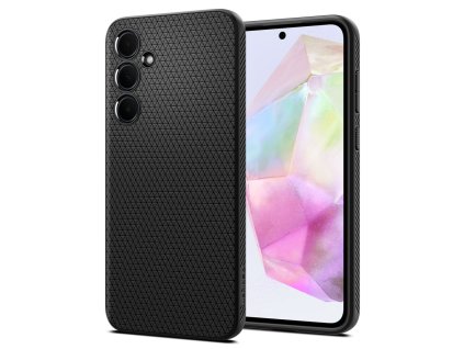 Spigen - Liquid Air puzdro pre Samsung Galaxy A35 5G - matné čierne