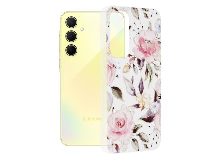 Techsuit - Marble Series - Samsung Galaxy A35 5G - Chloe White
