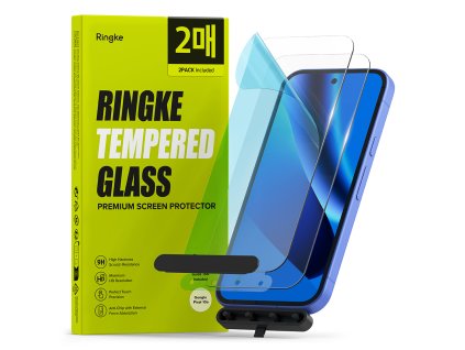 Ringke - Tempered Glass - Google Pixel 10a (2 pack) - Clear