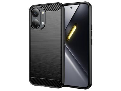 Techsuit - Carbon Silicone - Xiaomi Poco X8 Pro Max - Black
