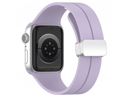 Remienok (W011) - Apple Watch 1/2/3/4/5/6/7/8/SE/SE 2 (38/40/41mm) - Fialová