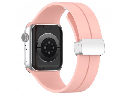 Techsuit Remienok (W011) - Apple Watch 1/2/3/4/5/6/7/8/SE/SE 2 (38/40/41mm) - Pink