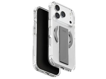 UNIQ - Heldro Air MagClick - iPhone 17 Pro - Clear / Gray