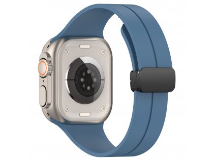Techsuit Remienok (W011) - Apple Watch 1/2/3/4/5/6/7/8/SE/SE 2 (38/40/41mm) - modrá