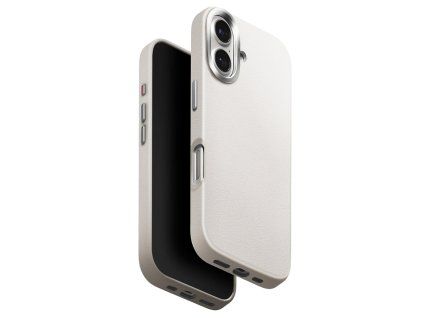 UNIQ - Lyden Leatherette Case - iPhone 17 - Gray