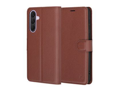 Techsuit - Leather Folio - Samsung Galaxy A57 5G - Brown
