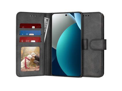 Techsuit - Diary Book - Xiaomi Redmi Note 15 Pro 4G - Black